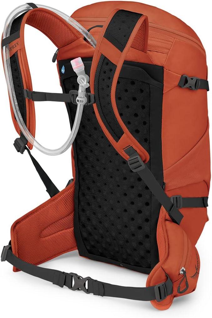 imageOsprey Skarab Mens Hiking Backpack with Hydraulics ReservoirFirestarter Orange