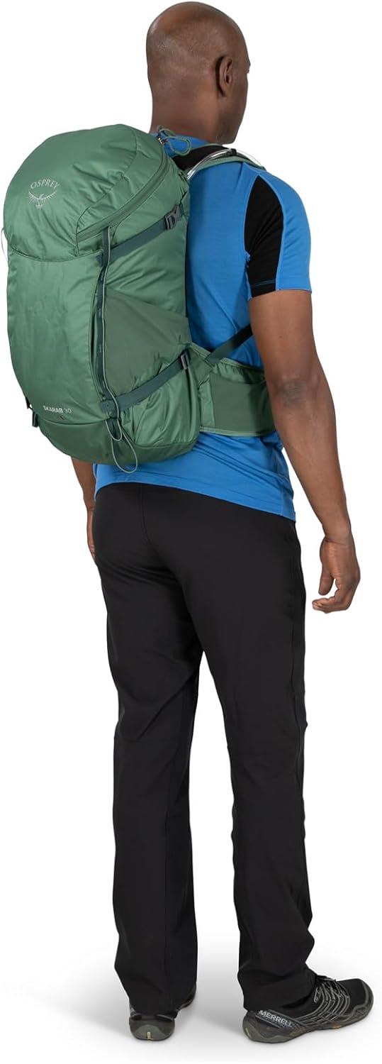 imageOsprey Skarab Mens Hiking Backpack with Hydraulics ReservoirFirestarter Orange