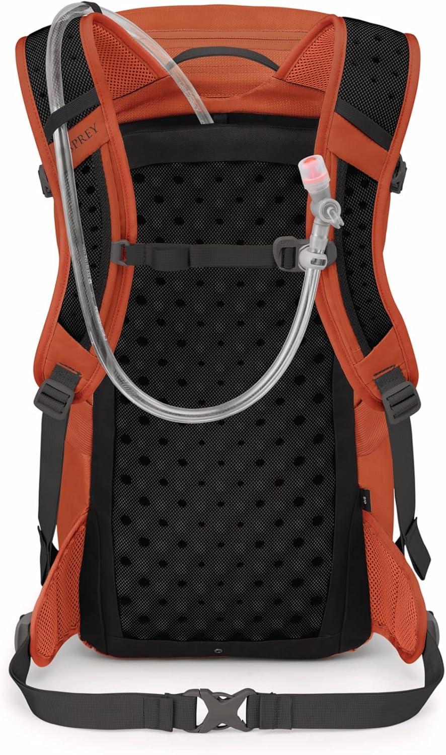 imageOsprey Skarab Mens Hiking Backpack with Hydraulics ReservoirFirestarter Orange