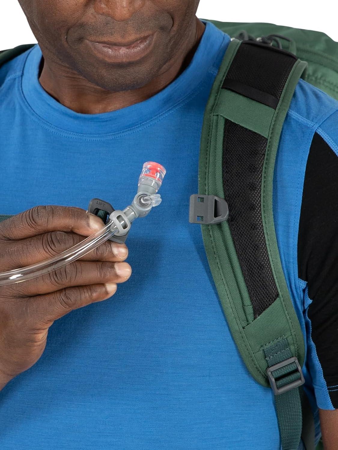 imageOsprey Skarab Mens Hiking Backpack with Hydraulics ReservoirFirestarter Orange