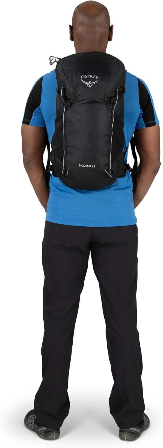 imageOsprey Skarab Mens Hiking Backpack with Hydraulics ReservoirFirestarter Orange