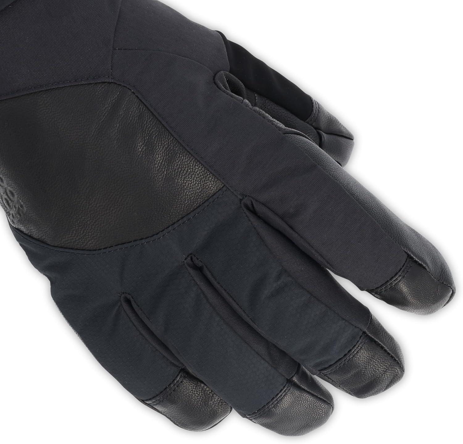 imageOutdoor Research Prevail Heated GoreTEX GlovesSolid Black