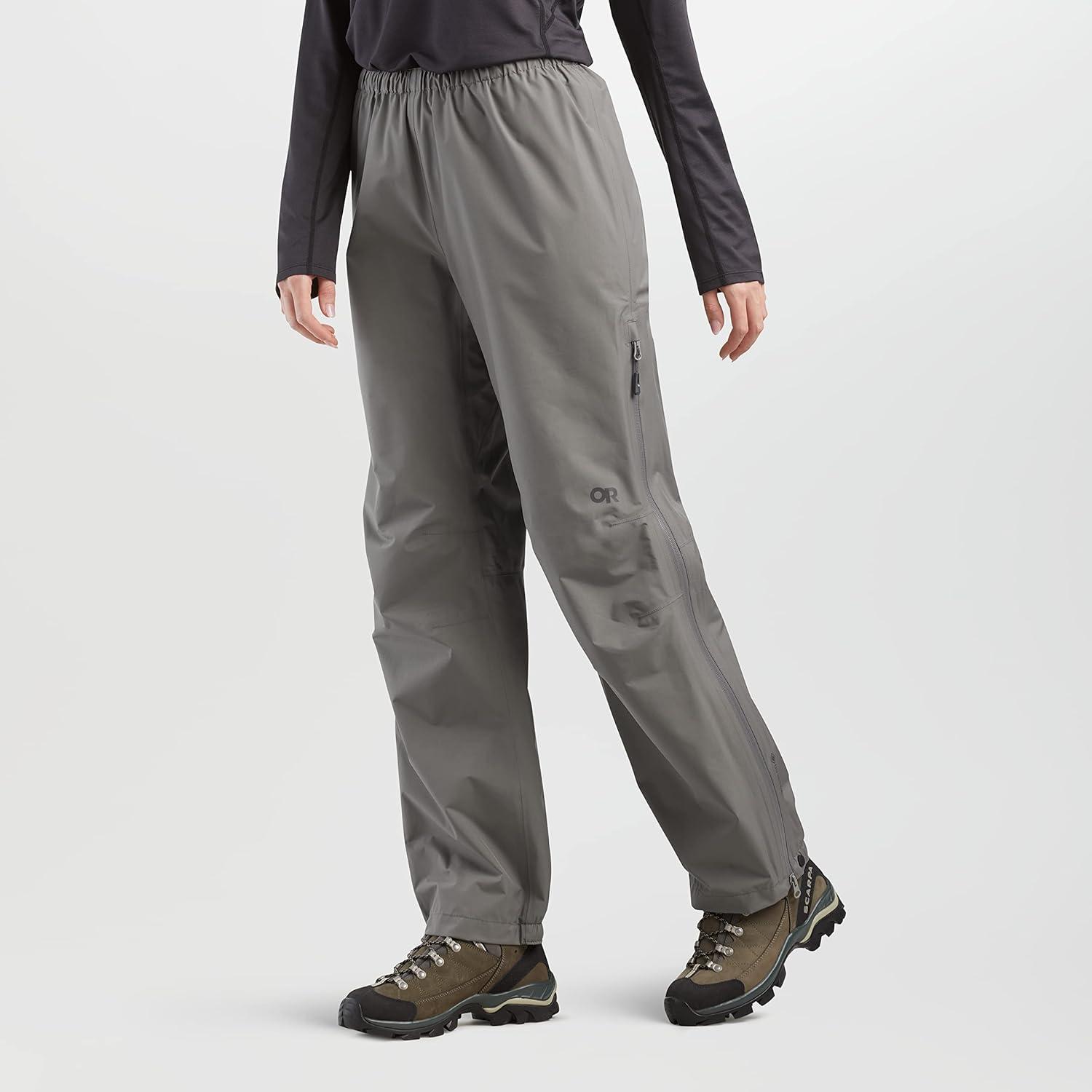 imageOutdoor Research Womens Aspire Pants GoreTEX ampamp Waterproof Rain PantsPewter