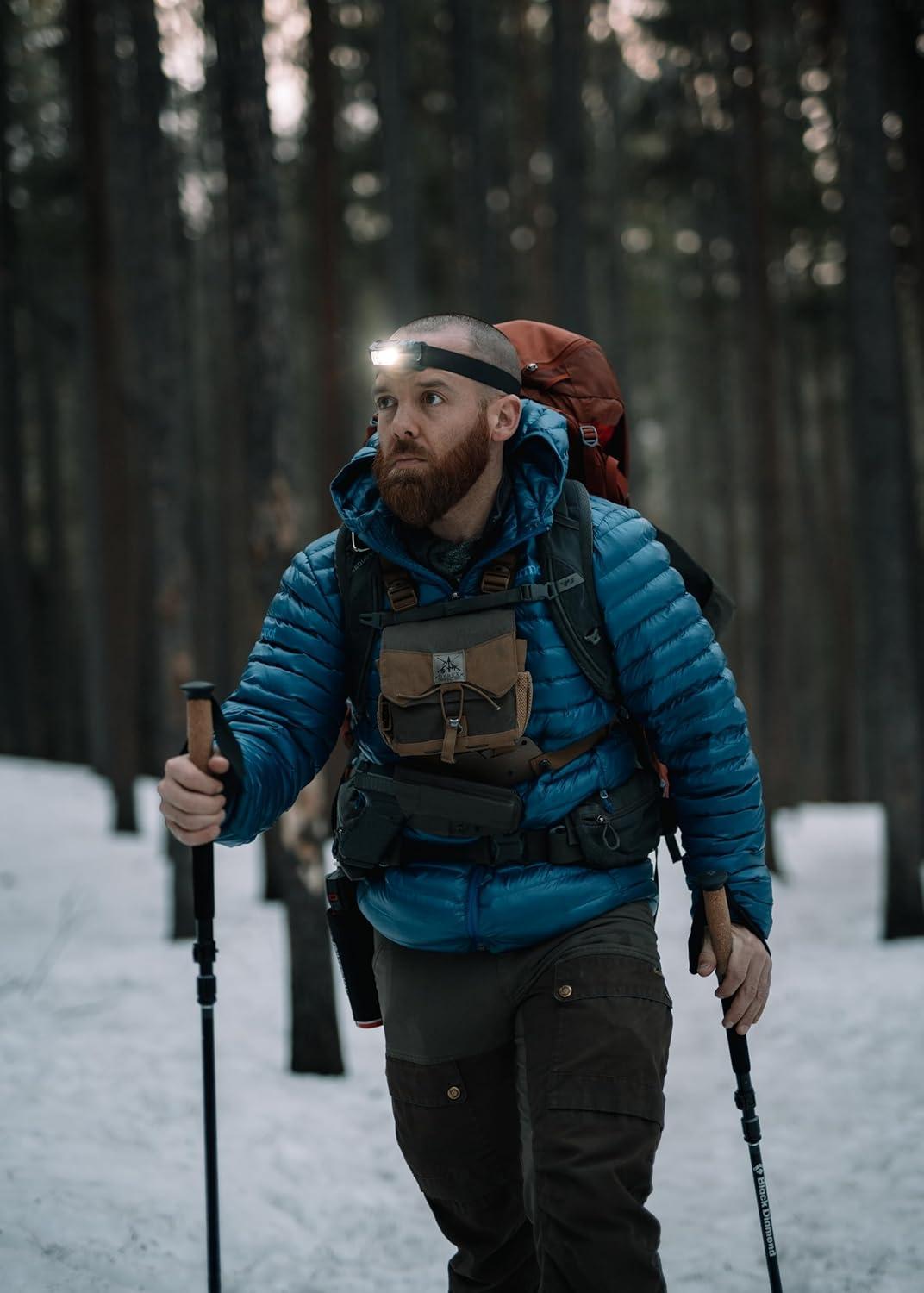 imagePrinceton Tec Remix 450 Lumen Maxbright ampamp Ultrabright Black Dark Gray LED Headlamp IPX4 Water Resistance Essential for Hiking Camping Hunting Fishing Running ampamp Safety PreparednessGreen