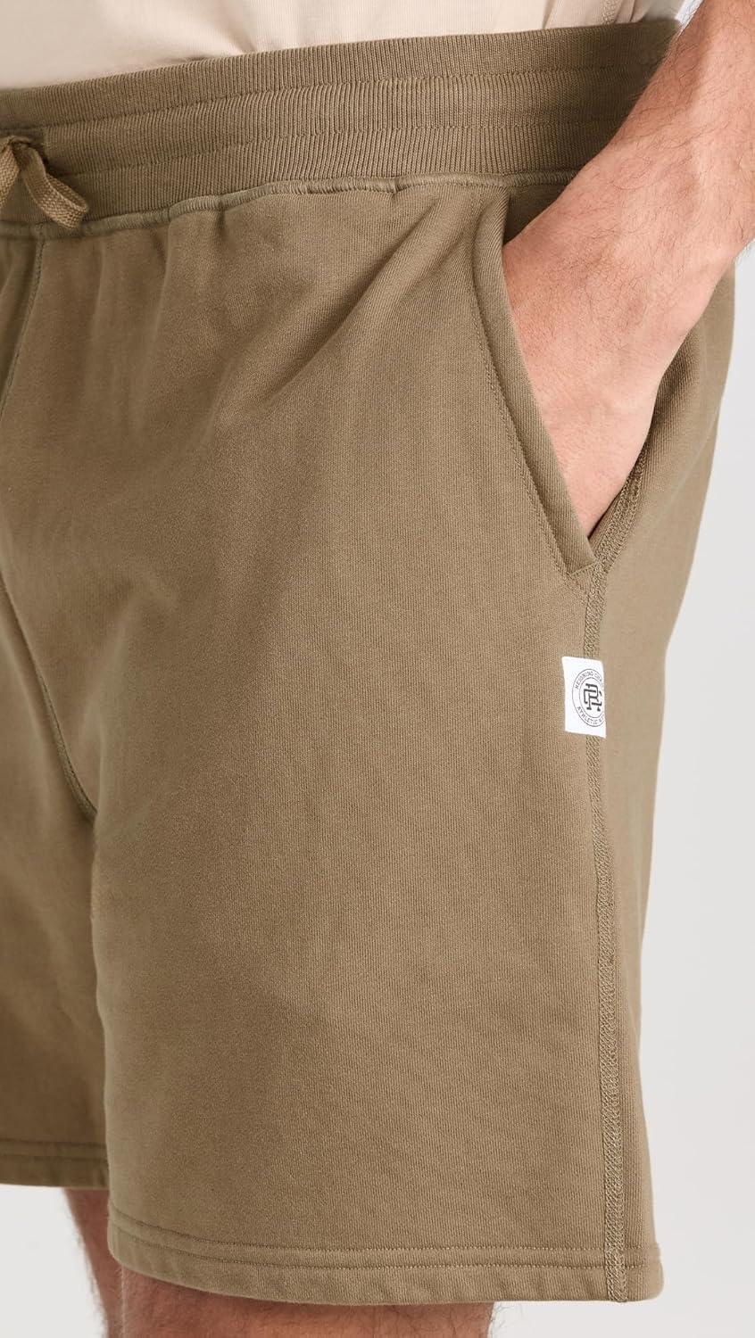 imageREIGNING CHAMP Mens Midweight Terry SweatShorts 6quotClay