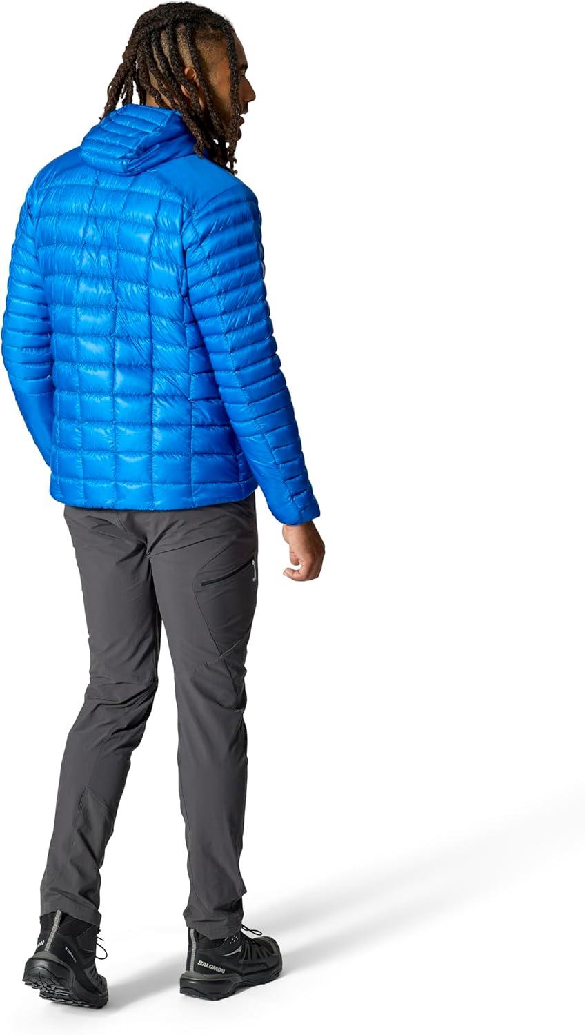 imageRab Mens Mythic Alpine Light Jacket Down Insulated WaterRepellent Windproof Coat for Hiking Climbing ampamp MountaineeringMaya Blue