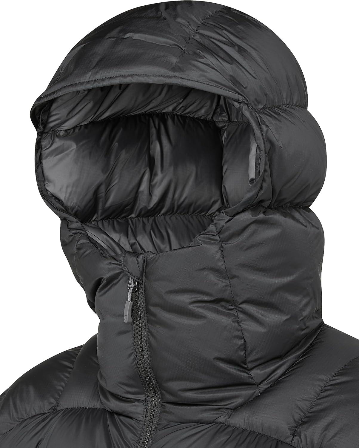 imageRab Mens Neutrino Pro Hoody Lightweight Warm Down Coat for Climbing ampamp MountaineeringBlack Black