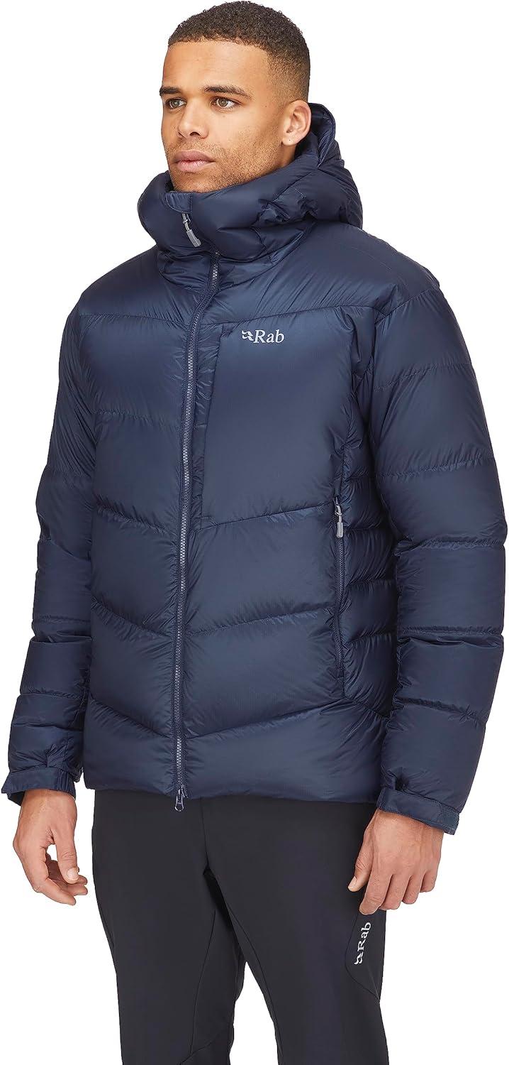 imageRab Mens Positron Pro Hoody Lightweight Warm Down Coat for Climbing ampamp MountaineeringDeep Ink