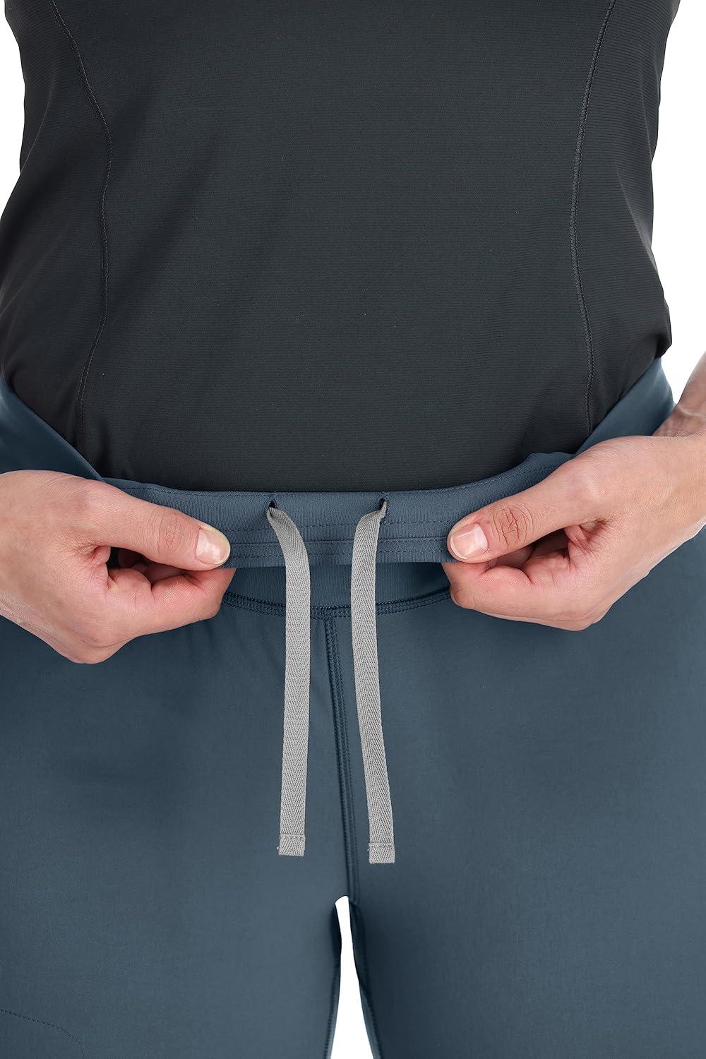 imageRab Womens Rhombic Tights Lightweight Stretch FullLength Leggings for Hiking Trekking ampamp MountaineeringOrion Blue