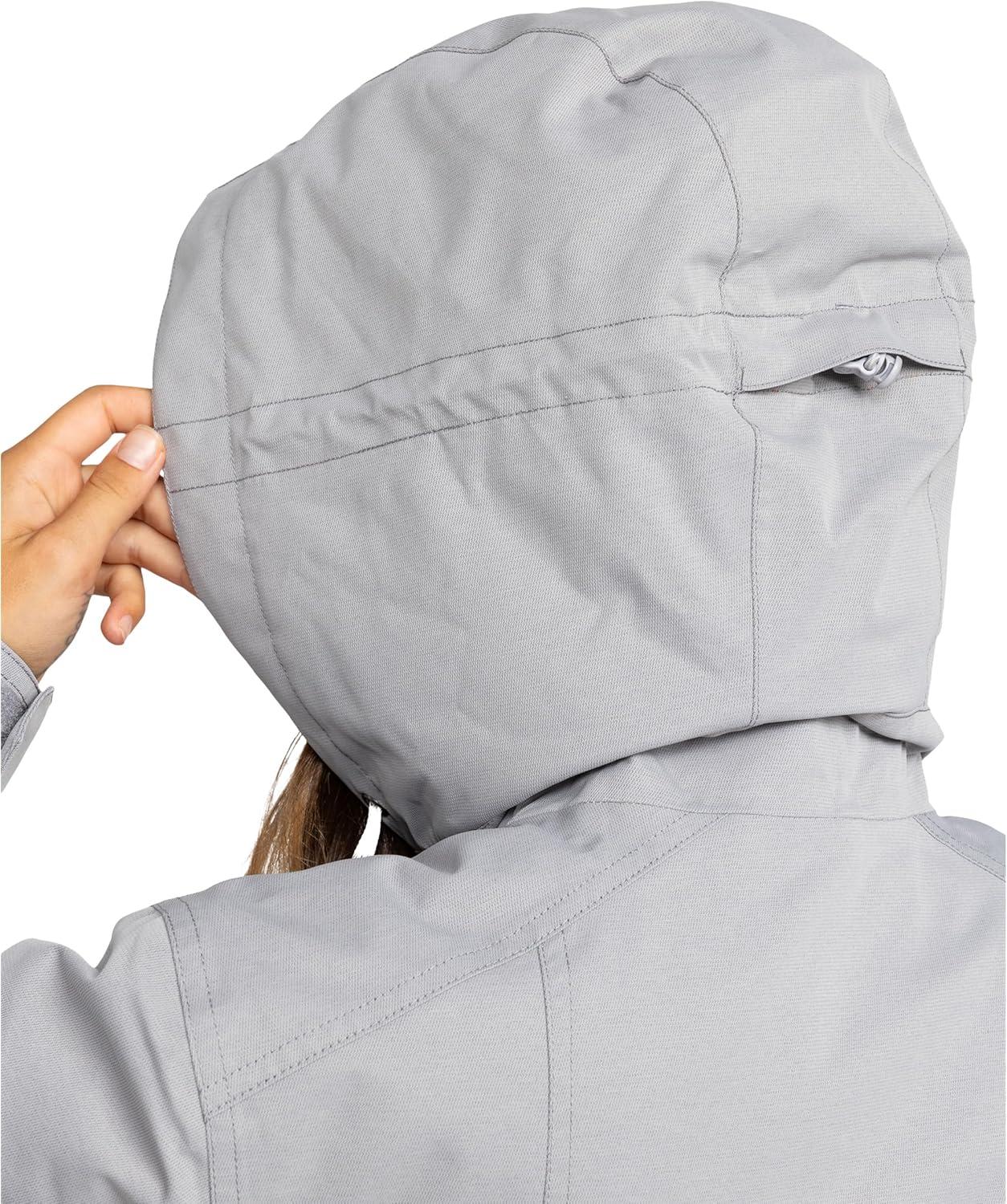 imageRoxy womens Billie Jacket 10k Waterproof Snow Jacket Tailored Fit Pfasfree InsulatedGrey