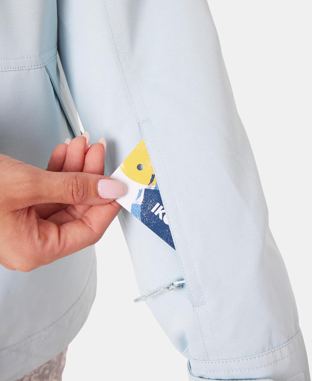 imageRoxy womens Billie Jacket 10k Waterproof Snow Jacket Tailored Fit Pfasfree InsulatedLight Blue