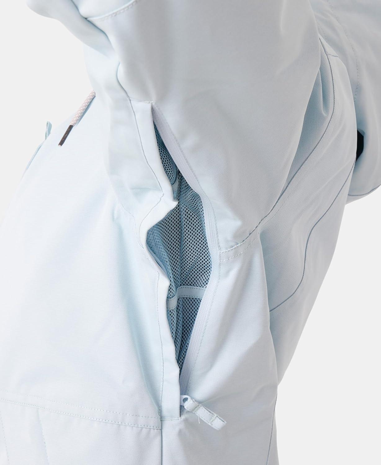 imageRoxy womens Billie Jacket 10k Waterproof Snow Jacket Tailored Fit Pfasfree InsulatedLight Blue