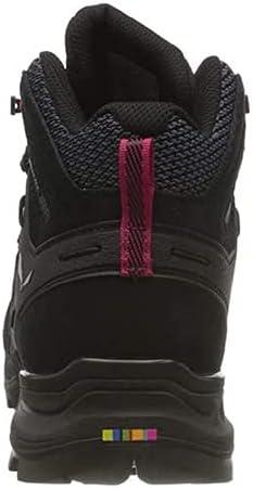 imageSalewa Mens Alp Mate Mid Waterproof Trekking ampamp Hiking BootBlack Out Virtual Pink