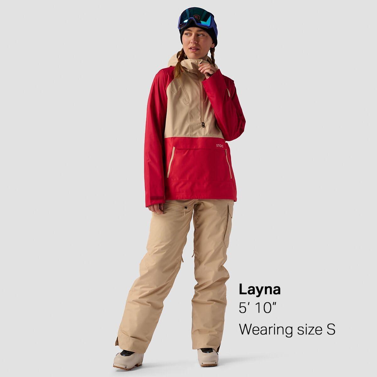 imageStoic Shell Anorak WomensPebbleLollipopJester Red