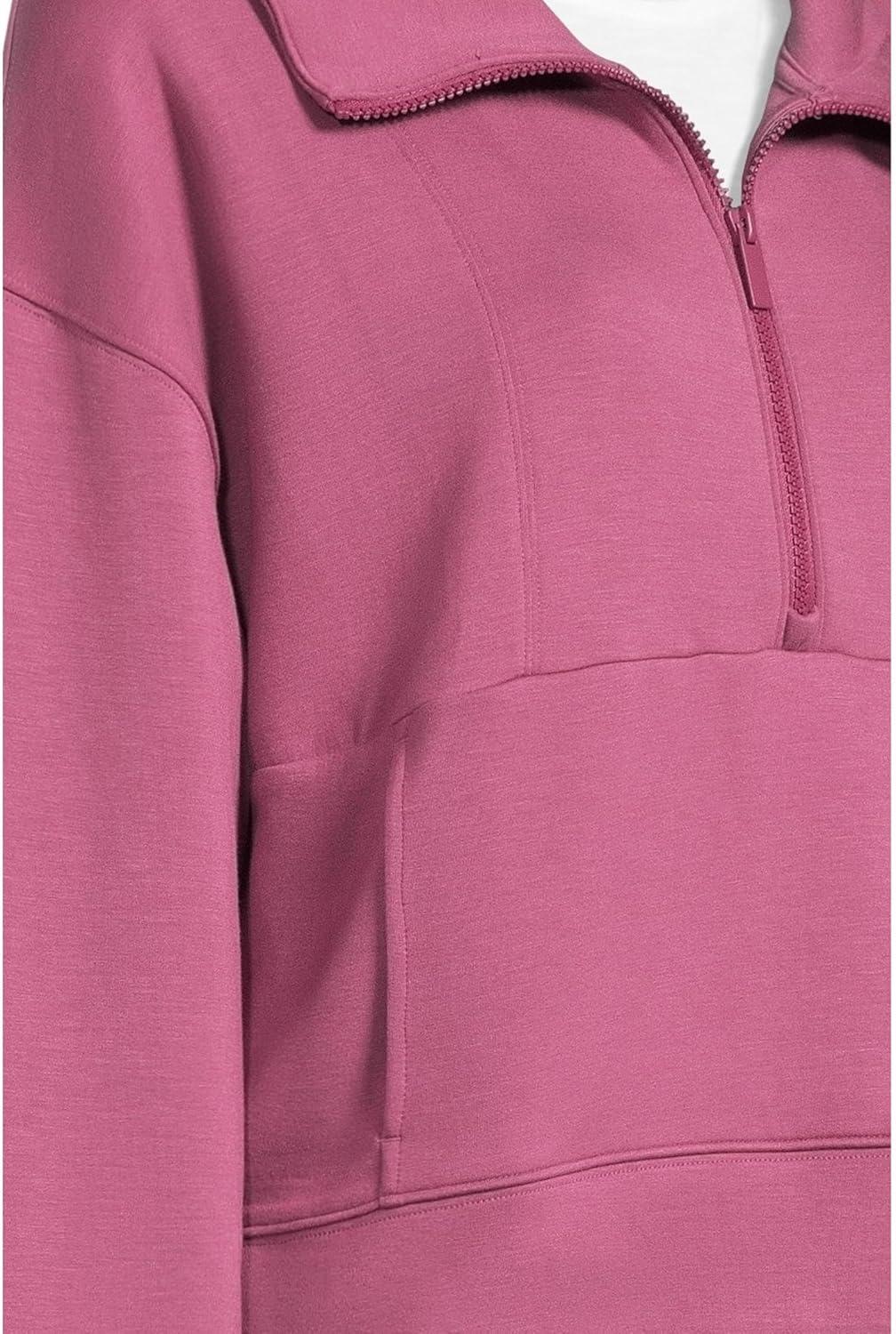 imageTravisMathew Womens Skyloft Soft 12 ZipDamson