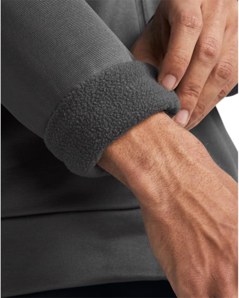 imageUnder Armour Mens Armourfleece Full Zip Hoodie025 Castlerock Black