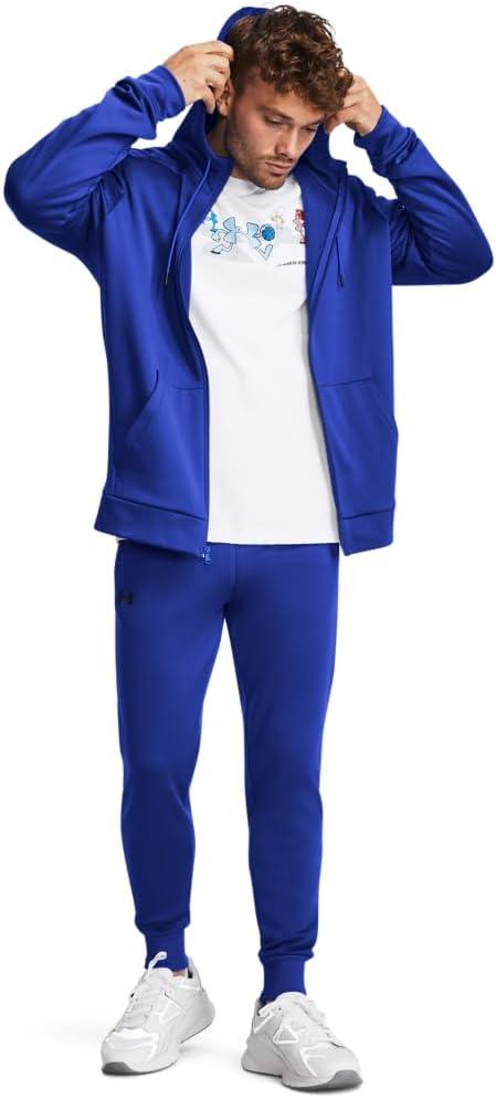 imageUnder Armour Mens Armourfleece Full Zip Hoodie400 Team Royal Black