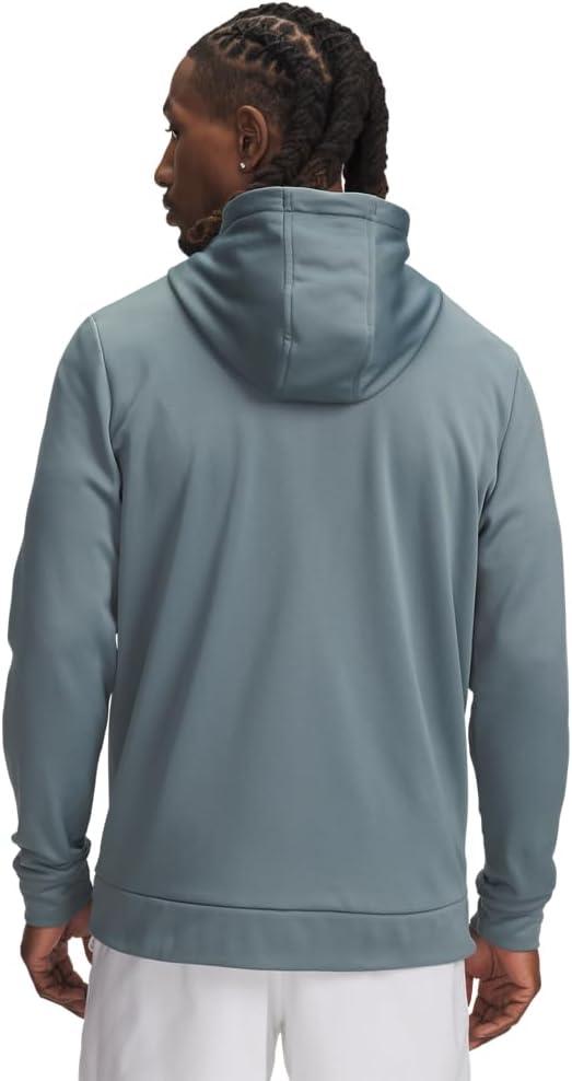 imageUnder Armour Mens Armourfleece Full Zip Hoodie587 Jasper Blue White