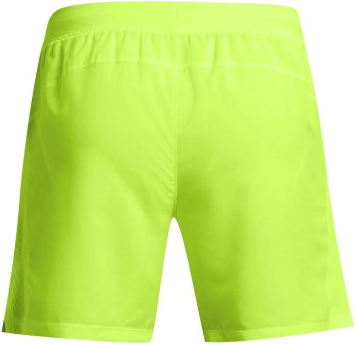 imageUnder Armour Mens Launch Run 5quot Shorts731 Highvis Yellow Highvis Yellow Reflective