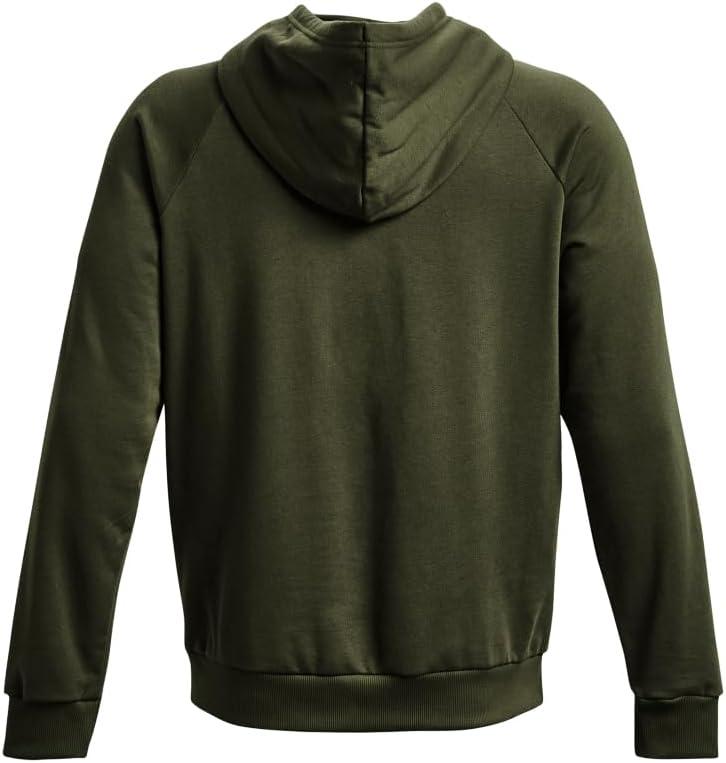 imageUnder Armour Mens Rival Fleece Sportstyle Logo Hoodie390 Marine Od Green White