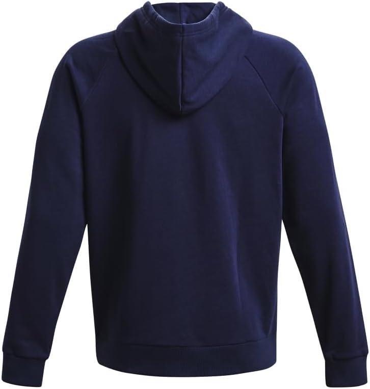 imageUnder Armour Mens Rival Fleece Sportstyle Logo Hoodie410 Midnight Navy White