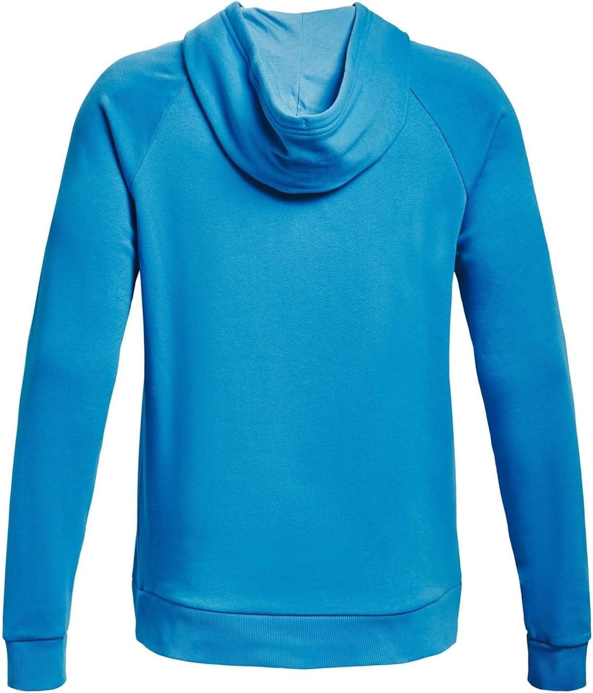 imageUnder Armour Mens Rival Fleece Sportstyle Logo Hoodie419 Capri Onyx White