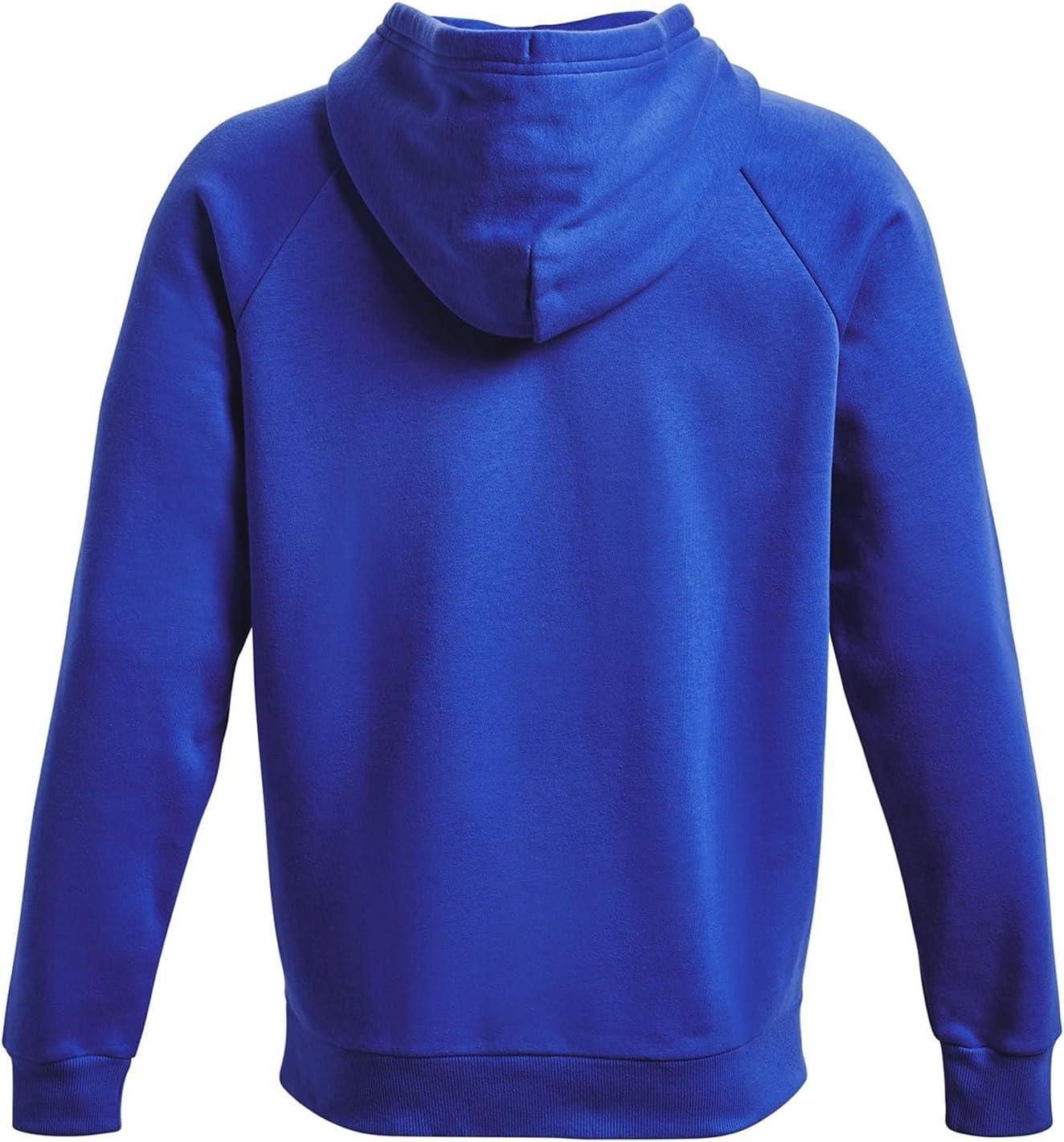 imageUnder Armour Mens Rival Fleece Sportstyle Logo Hoodie486 Versa Blue Onyx White