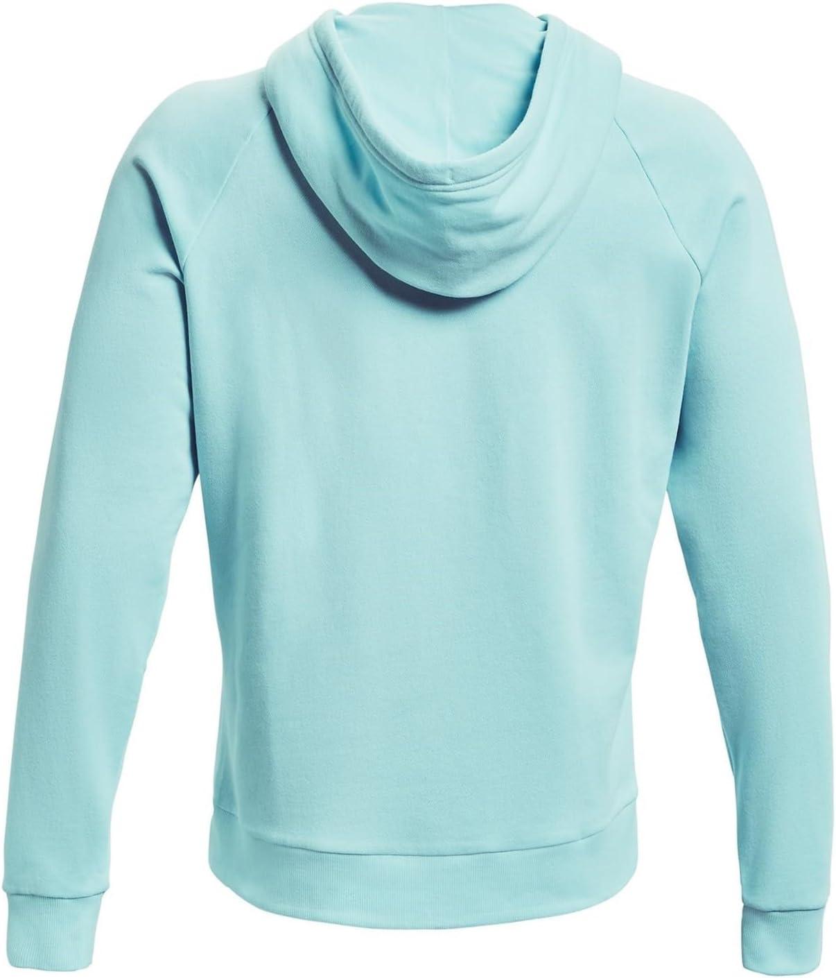 imageUnder Armour Mens Rival Fleece Sportstyle Logo HoodieBreeze 441Dark Cyan