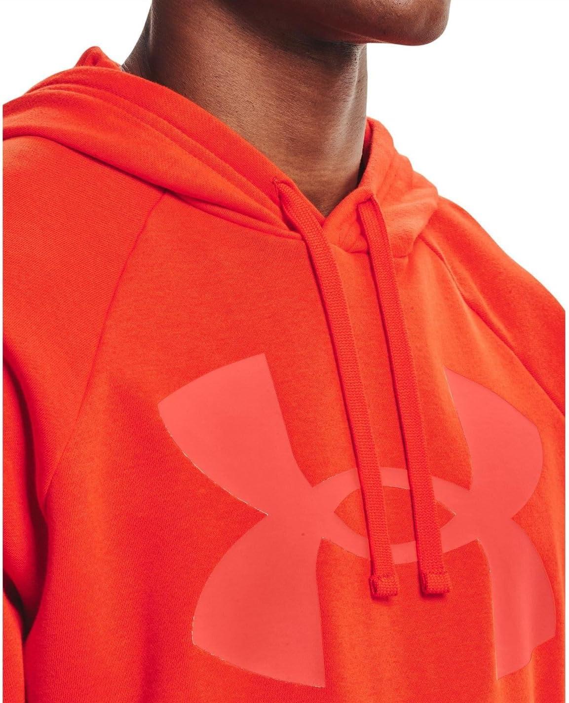 imageUnder Armour Mens Rival Fleece Sportstyle Logo HoodiePhoenix Fire 296Phoenix Fire