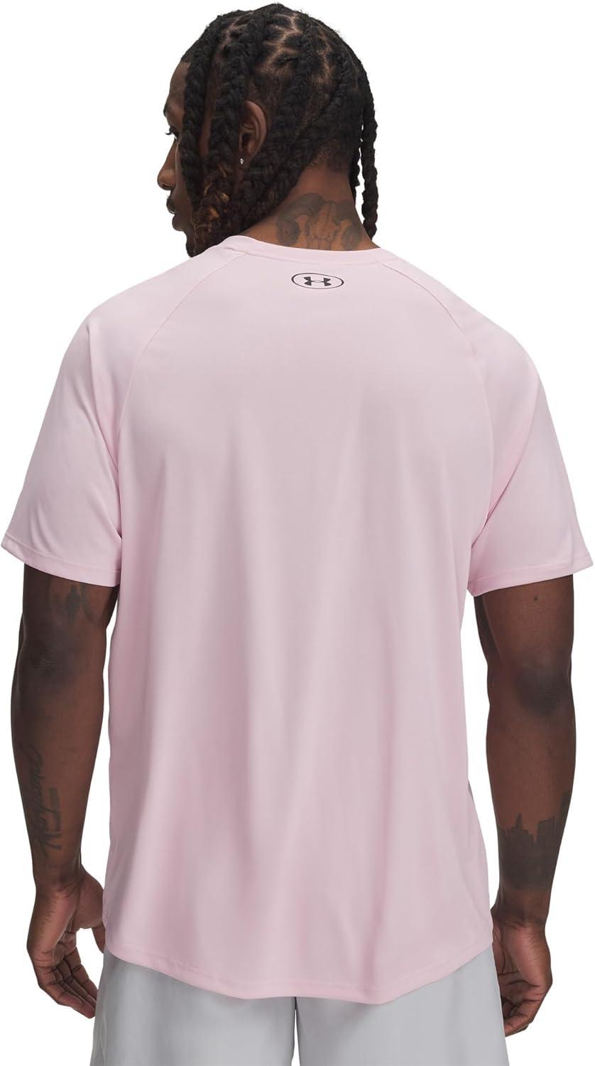 imageUnder Armour Mens Tech 20 ShortSleeve TShirt647 Prime Pink Black