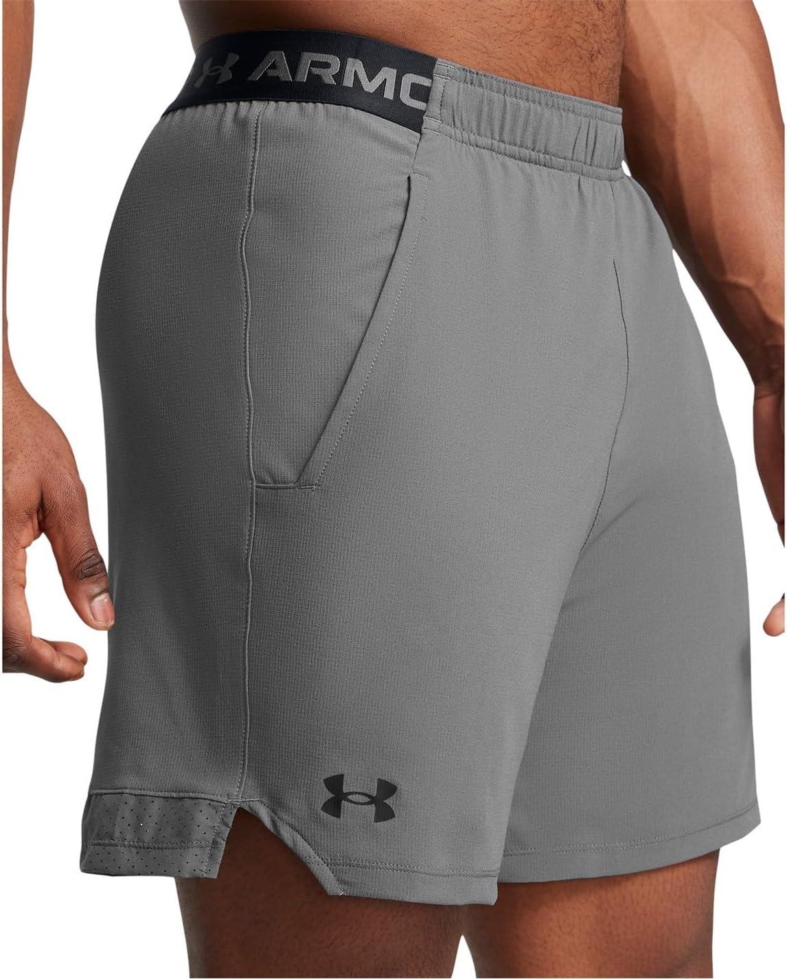 imageUnder Armour Mens Vanish Woven ShortsCastlerockBlack