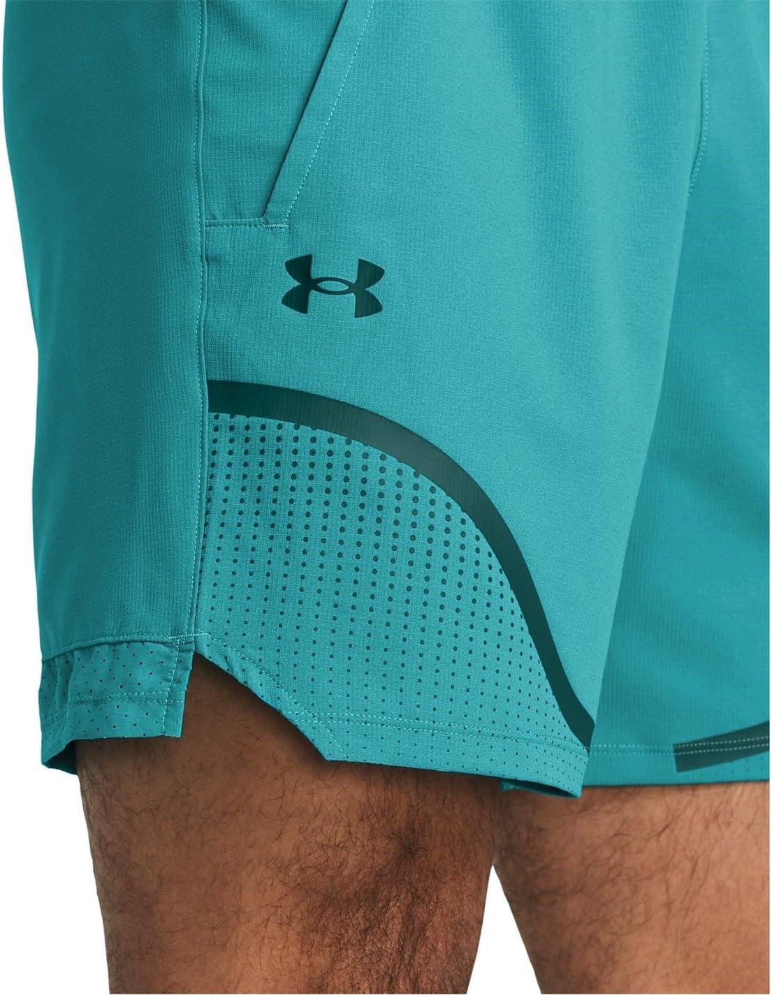 imageUnder Armour Mens Vanish Woven ShortsCircuit Teal Hydro Teal Hydro Teal