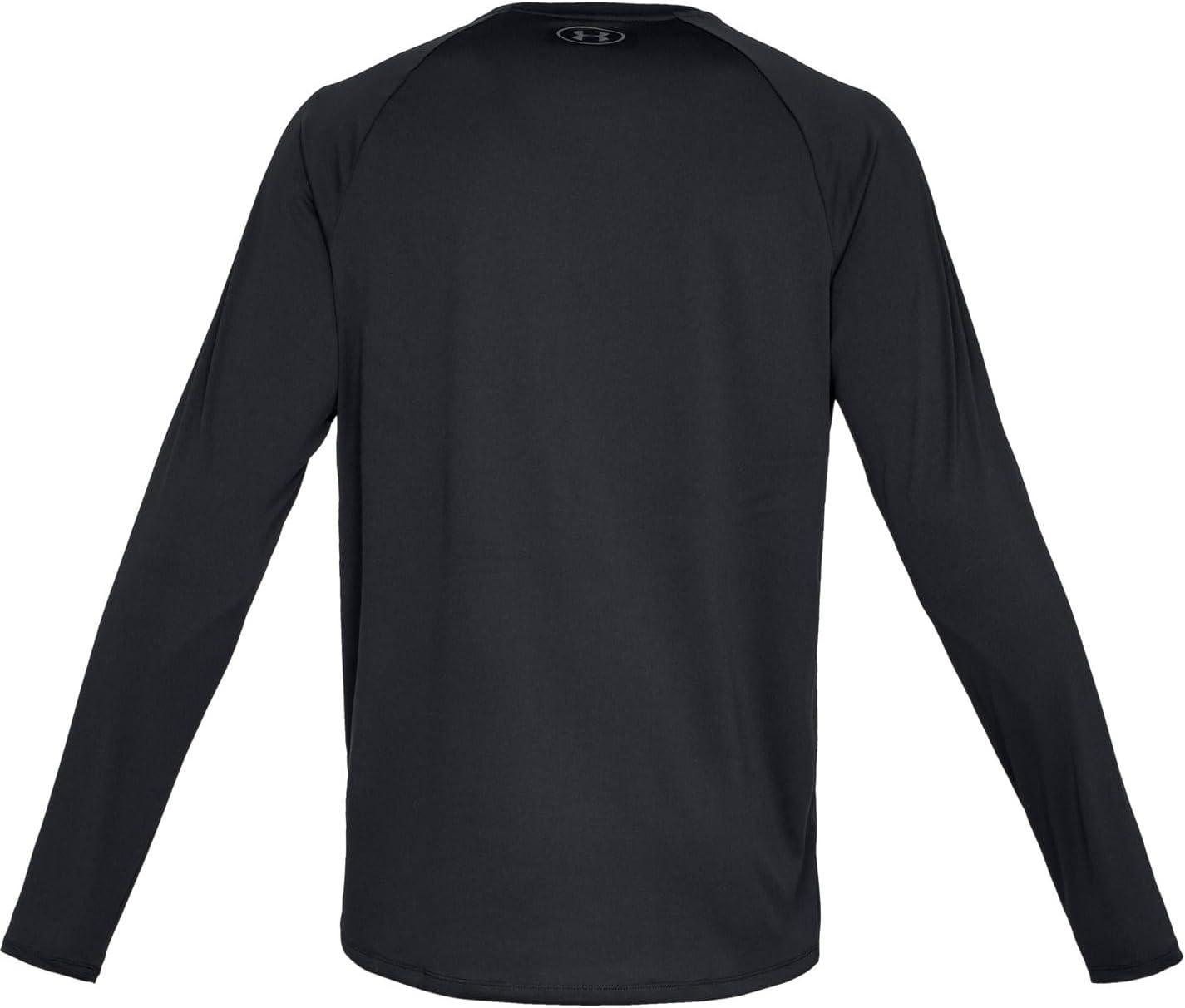 imageUnder Armour mens Tech 20 Long Sleeve TshirtBlack 001Graphite
