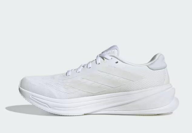 imageadidas Mens Supernova Rise 2 Running Shoes SneakerWhiteZero MetallicCrystal White