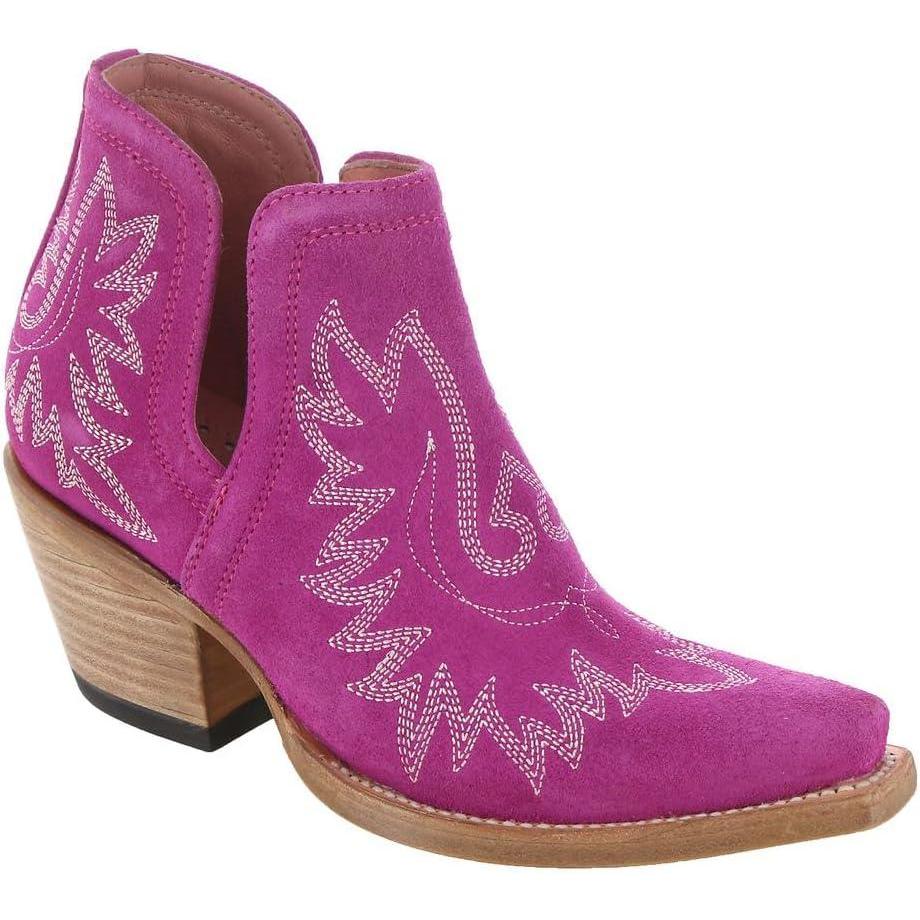 imageARIAT womens Dixon Chimayo Western BootHaute Pink Suede