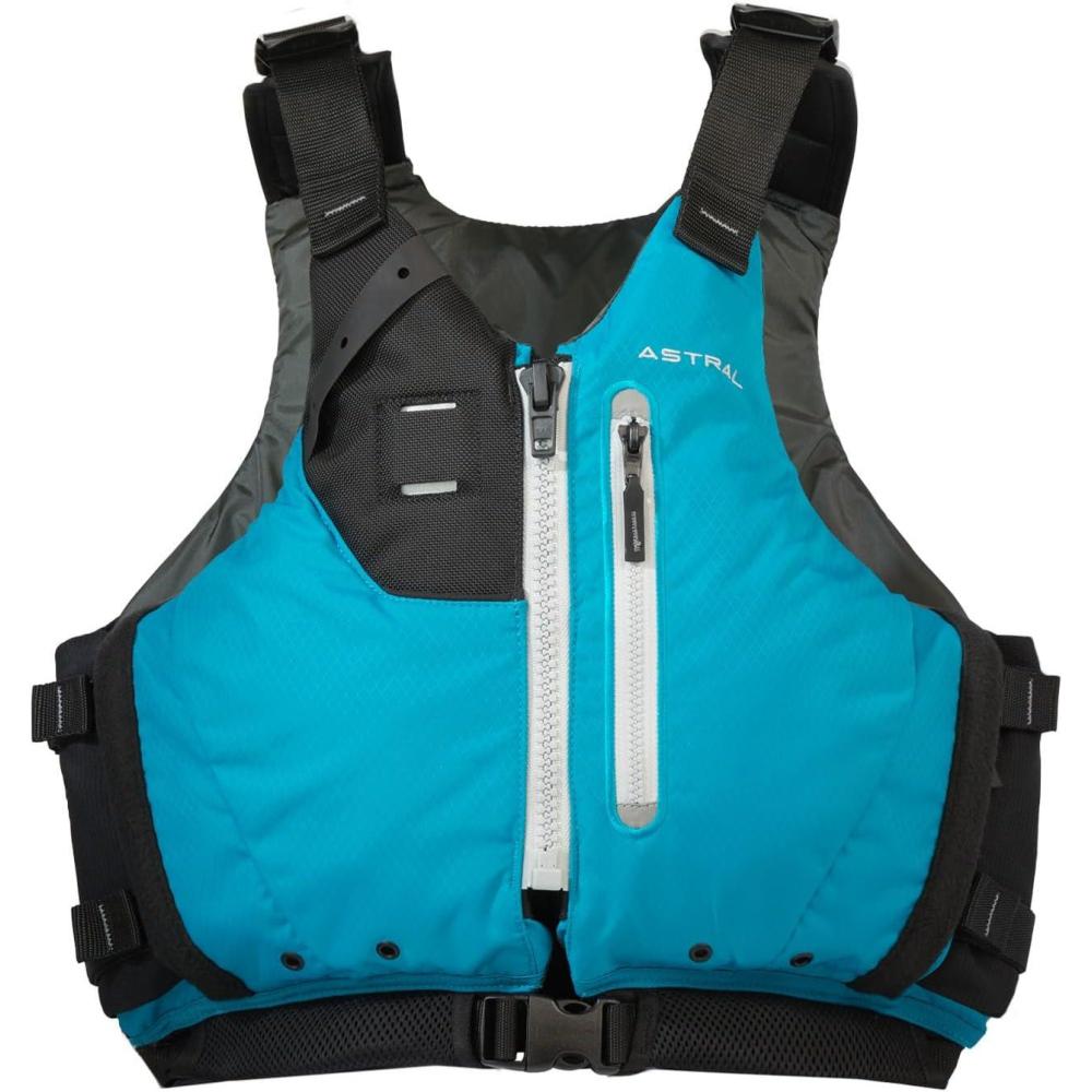 imageAstral Ceiba Life Jacket  USCG Type III PFD Adult Life Vest with BlueSign Approved Shell for Touring Canoeing Sailing ampamp WhitewaterWater Blue