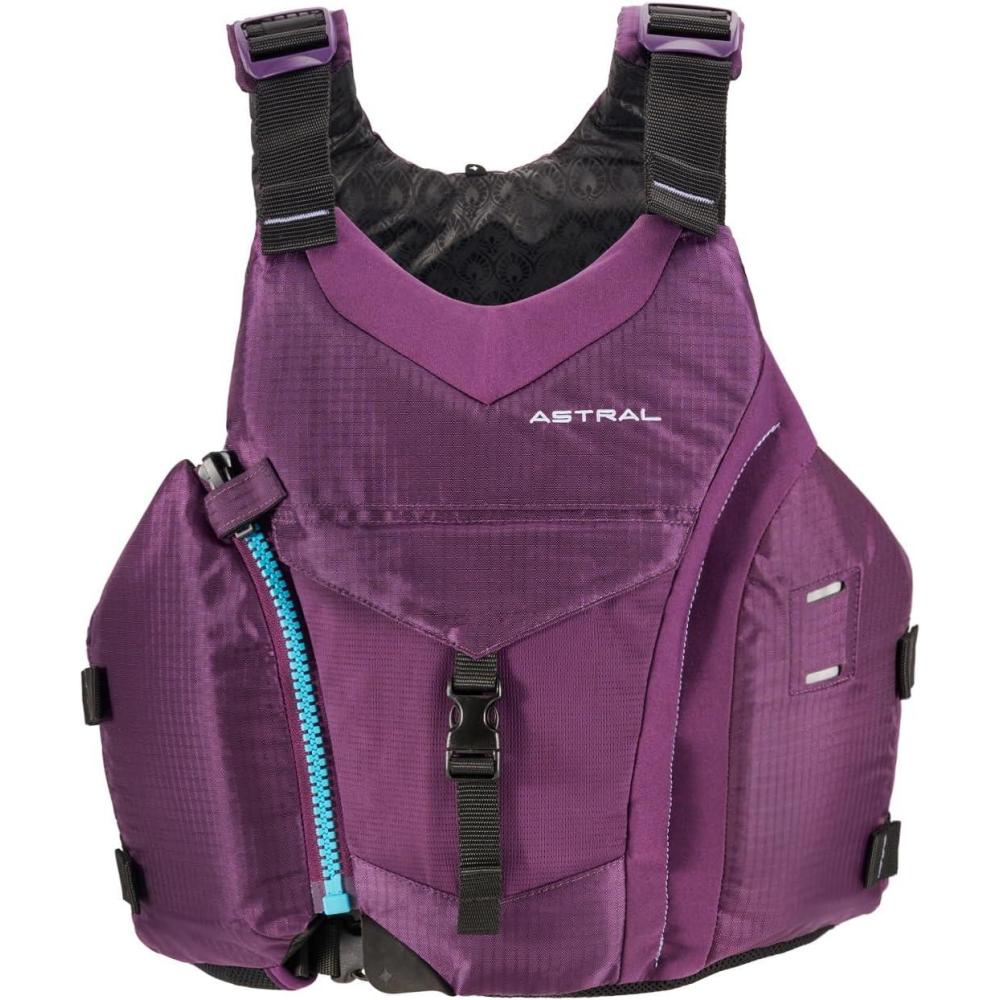 imageAstral Womens Layla Life Jacket Comfortable USCG Type III PFD Adult Life Vest for SUP Touring ampamp WhitewaterHazy Purple