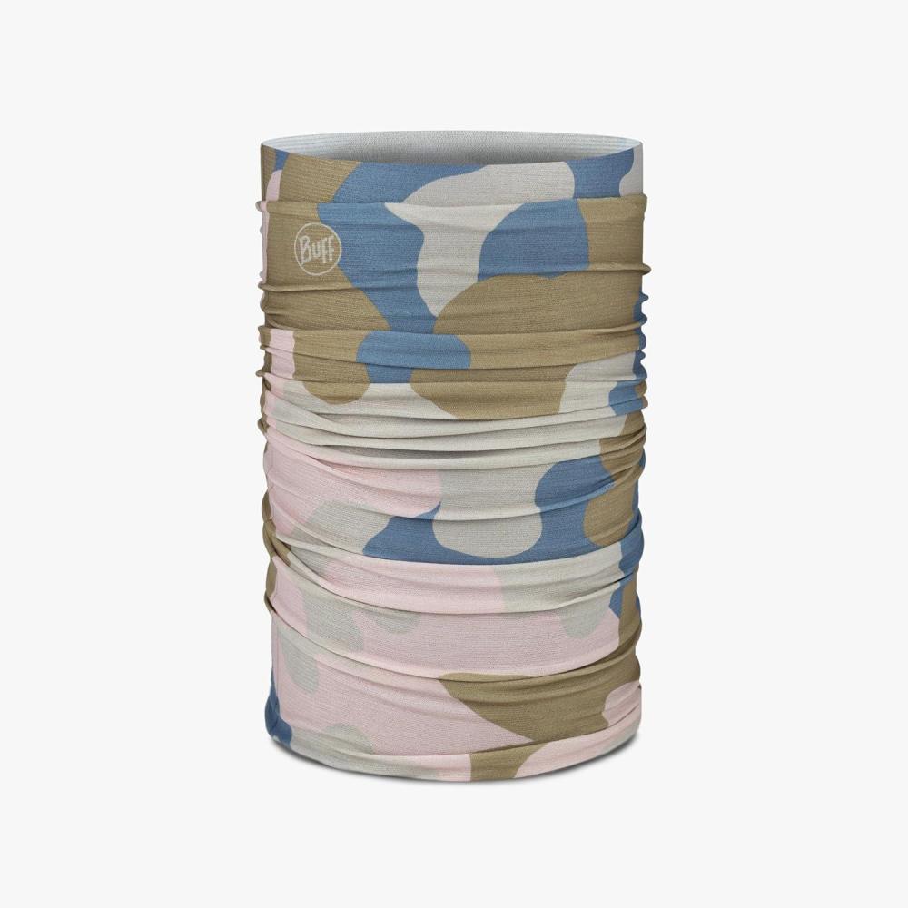 imageBUFF CoolNet UV Neck Gaiter UPF 50 Sun Protection Breathable Versatile Quick Dry Face Mask MultiColored Adult SizeElwat Multi