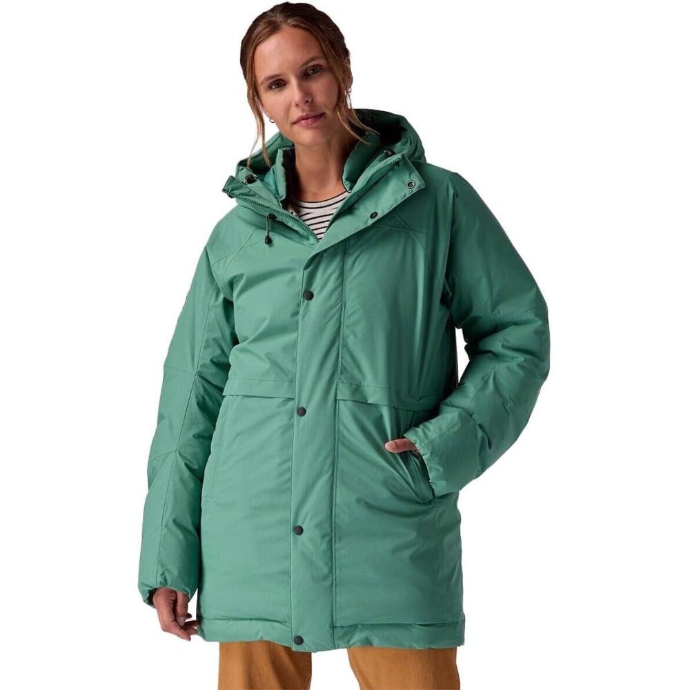 imageBackcountry ALLIED Down Apres Parka  WomensGearhead Green