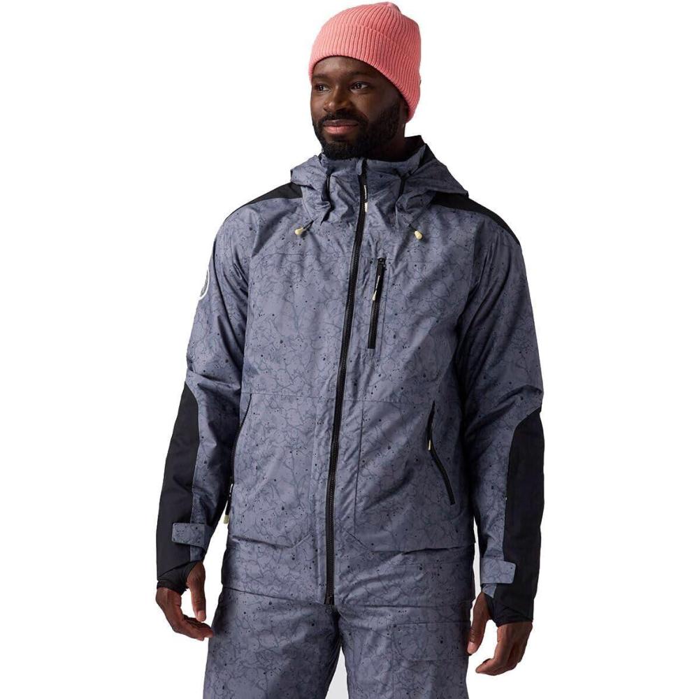imageBackcountry CrestCruiser Insulated Jacket  MensTurbulence Zastrugi Print