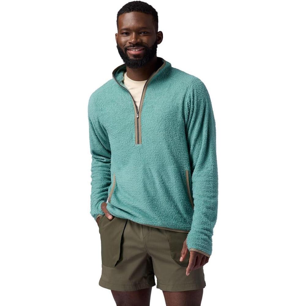 imageBackcountry Highliner PrimaLoft AirPerm Fleece 14Zip  MensOil Blue