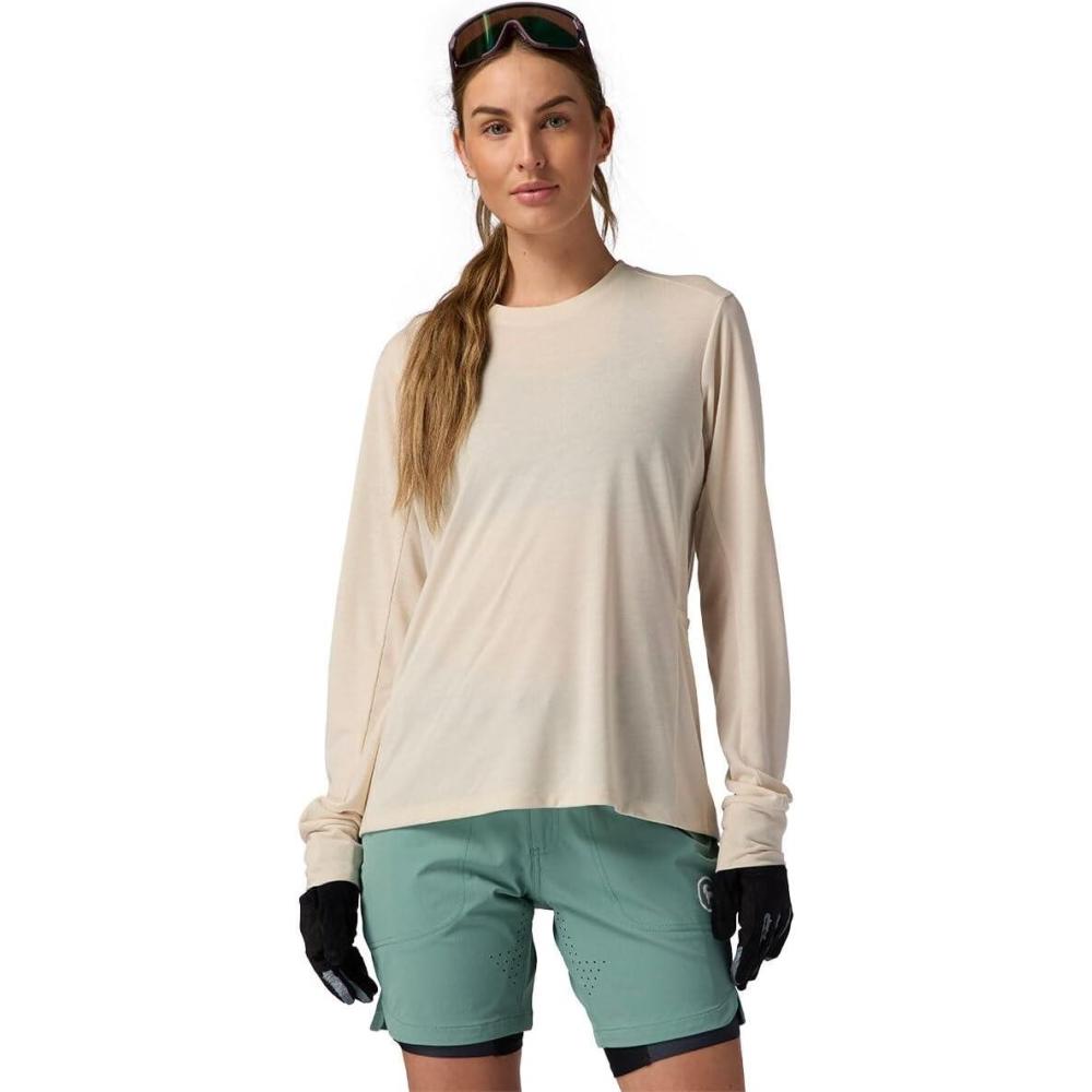 imageBackcountry Slickrock Drirelease LongSleeve Tech TShirt WomensFog