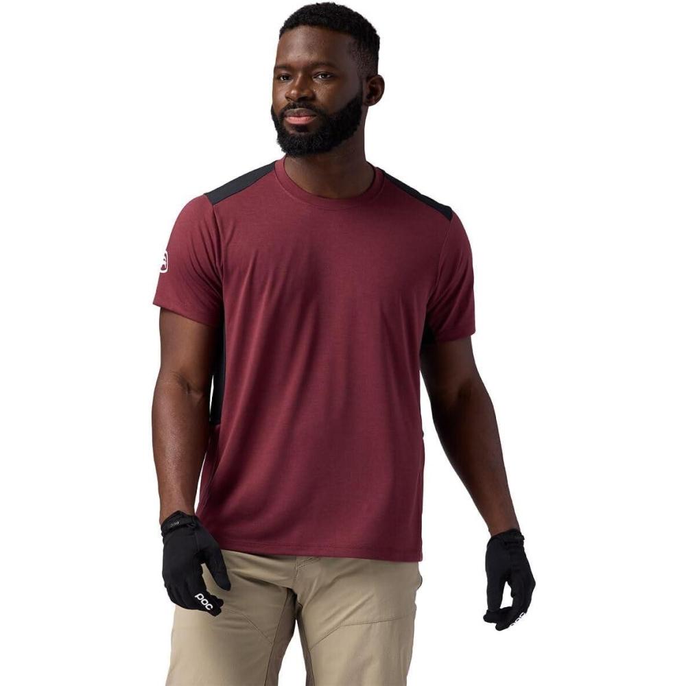 imageBackcountry Slickrock Drirelease Tech TShirt  MensRed Mahogany