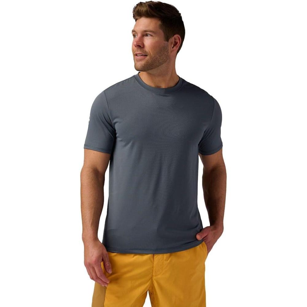 imageBackcountry Tahoe Sun ShortSleeve Crew  MensTurbulence
