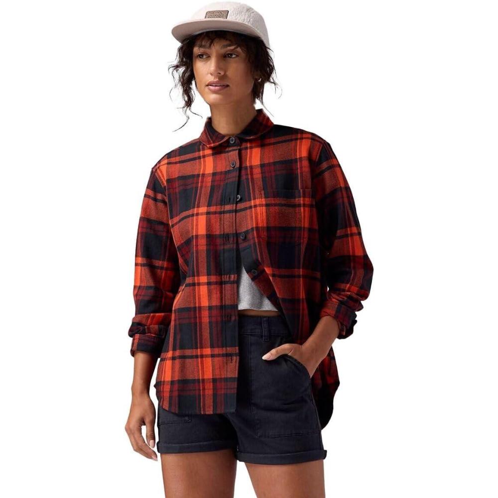 imageBackcountry Venture Classic Flannel Shirt  WomensRed Clay Plaid