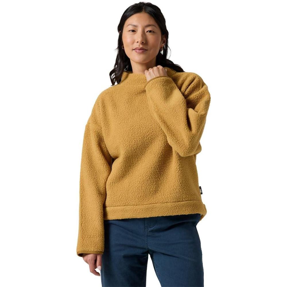 imageBackcountry Wander PileFleece MockNeck Top WomensBistre Combo