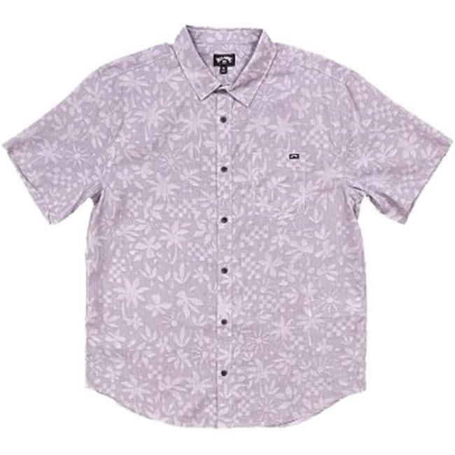 imageBillabong Mens Classic Sundays Woven Short Sleeve ShirtDeep Purple