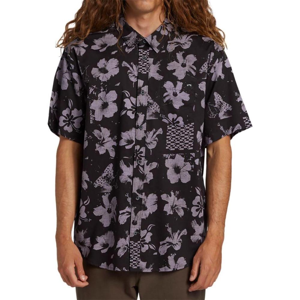 imageBillabong Mens Sundays Mini Short Sleeve WovenPurple Ash