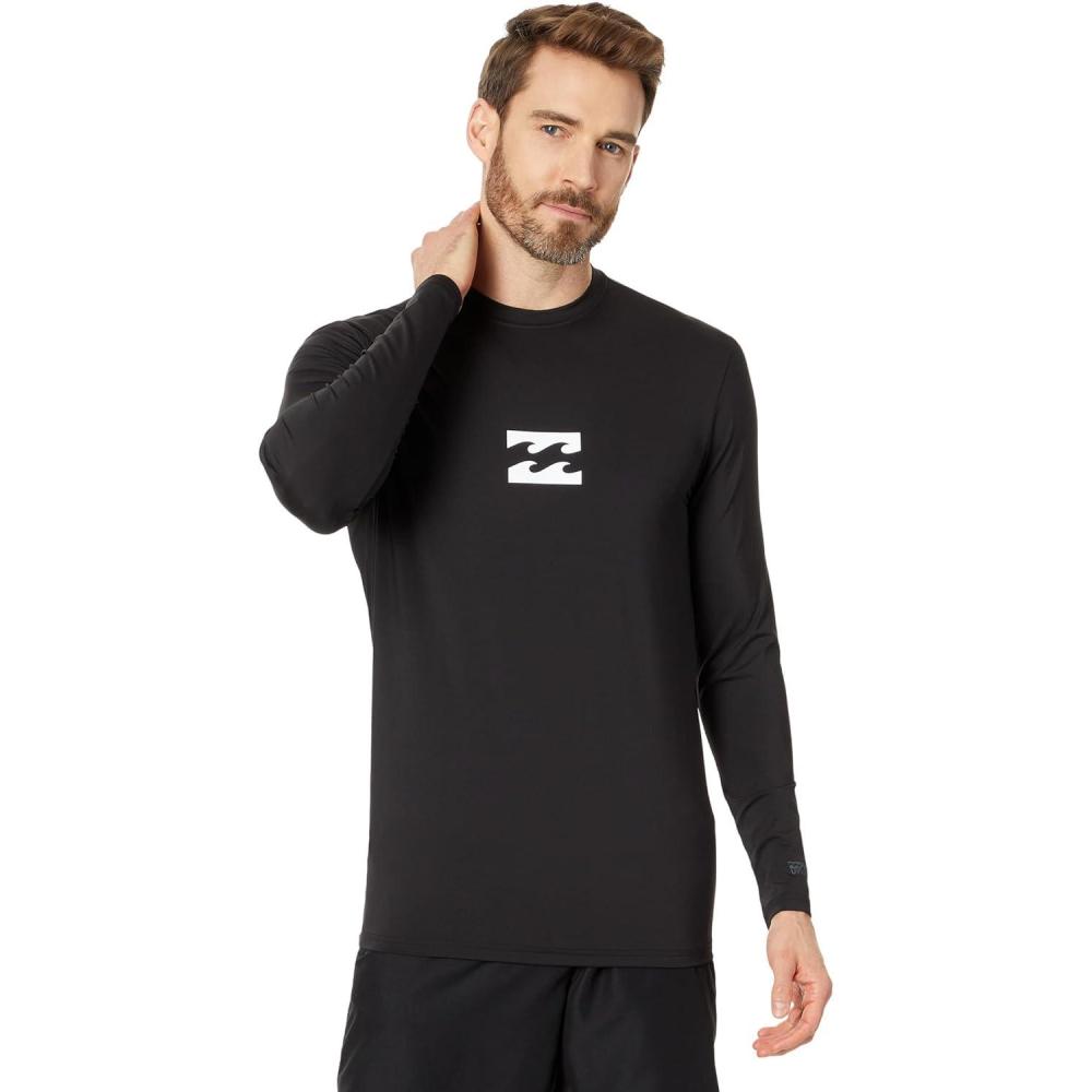 imageBillabong Womens Standard All Day Wave Loose Fit Long Sleeve RashguardBlack
