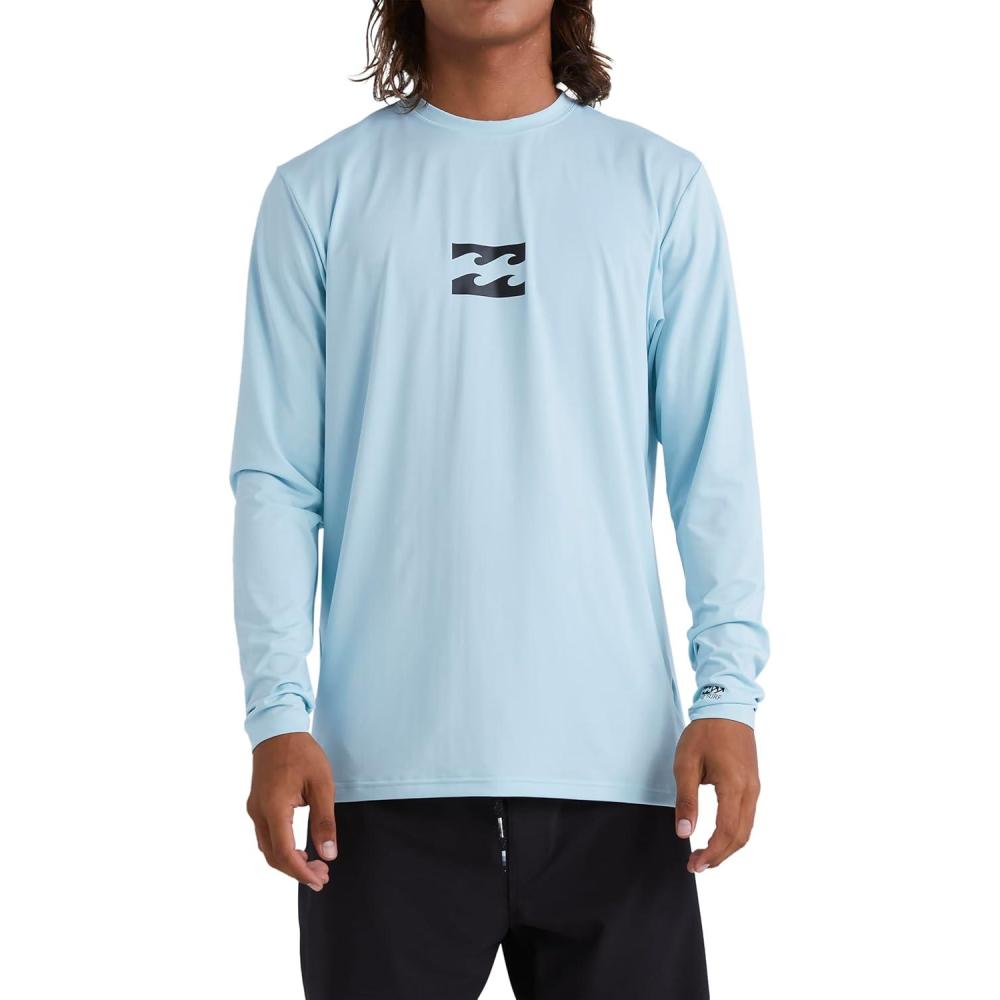 imageBillabong Womens Standard All Day Wave Loose Fit Long Sleeve RashguardCoastal Blue